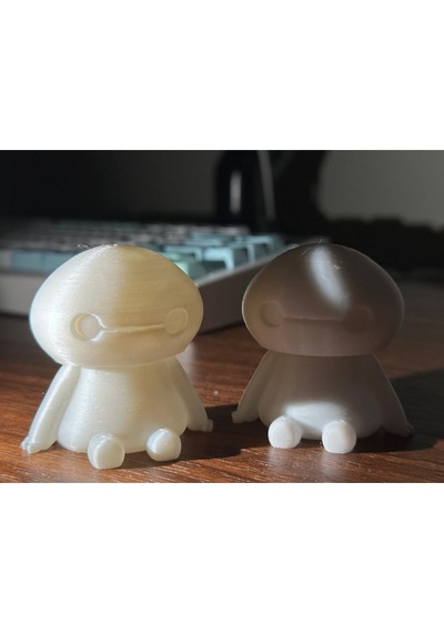 2 Adet Baymax 6 Süper Kahraman Sevimli Beyaz Şişman Robot Figürlü Minimalist Mekanik Klavye Tuşu