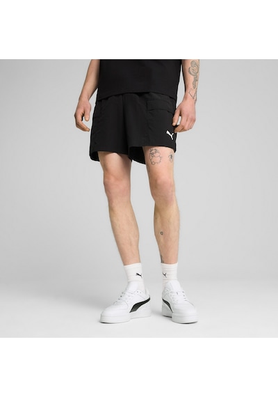 Puma Wardrobe Ess Erkek 6" Kargo Şort 629656 01 Siyah