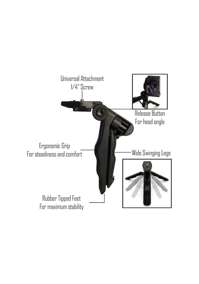 Telefonlar İçin Mini Fonksiyonel Tripod + 49 Led Light - Iphone , Samsung , Xiaomi , Huawei Vb.