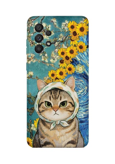 Samsung Galaxy M52 Uyumlu Baskılı Şeffaf Telefon Kılıfı Koleksiyon: Cute Animals 1