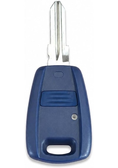 Autohan Keys Fiat İçin 1 Butonlu Anahtar Kumanda Kabı, Doblo, Punto, Fiorino, Albea İle Uyumlu, Lacivert, Gt15r Uç