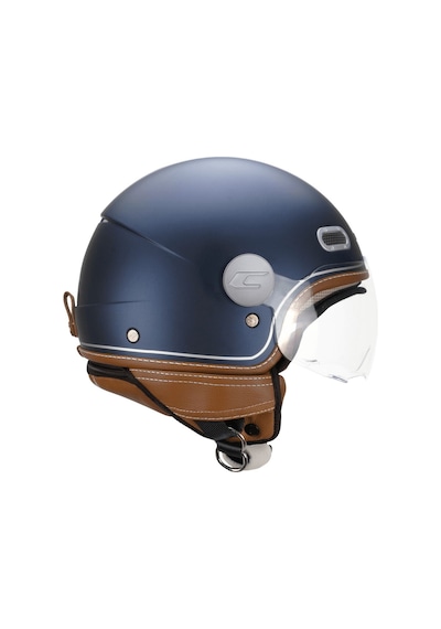 Cgm 191v Pix Vintage Blu Argento Satinato Sagomata Açık Kask Mavi