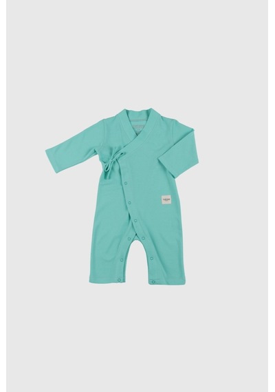 Totzee Uzun Kimono Tulum Mint Yeşili Mint