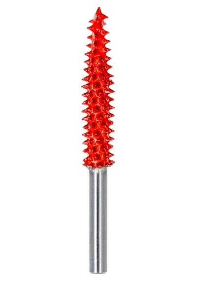 Rox Wood 0276 Karbür Uzun Konik Çam Tip Ahşap Şekillendirme Törpü