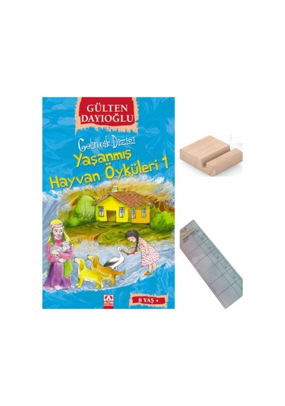Yaşanmış Hayvan Öyküleri 1 / Gelincik Dizisi/gülten Dayıoğlu/3. Sınıf/ 8-9 Yaş Hikaye+tablet Tutucu