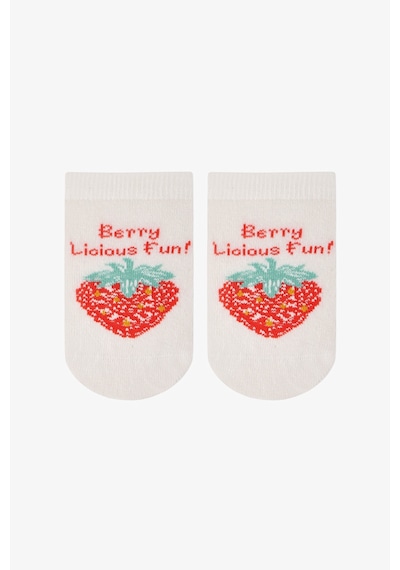 Penti Pembe Kız Çocuk Berrylicious Fun 3 'lü Patik Çorap