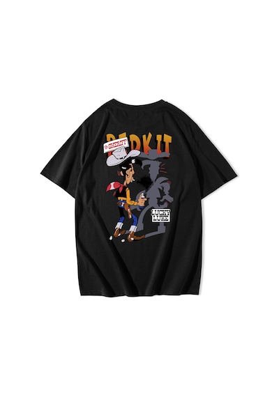 Brz Collection Unisex Oversize Red Kit T-shirt-siyah Siyah