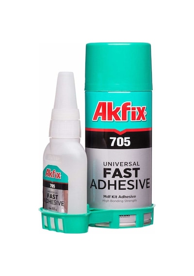 Akfix Hızlı Yapıştırıcı 200 Ml + 50 Gr Set Diğer