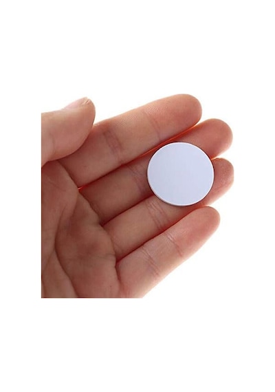 125khz 25mm Para Tip Rfid Manyetik Etiket Proximity Göstergeç Kart 125 Khz Em4100 Kapı Geçiş