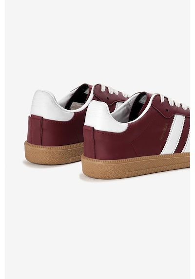 Tonny Black Termo Taban Yanı Şeritli Bağcıklı Unisex Bordo Spor Ayakkabı Tbzer020 Bordo