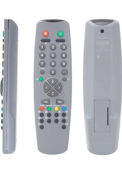 Vestel Uyumlu -seg-regal 3040 Büyük Tv Kumanda
