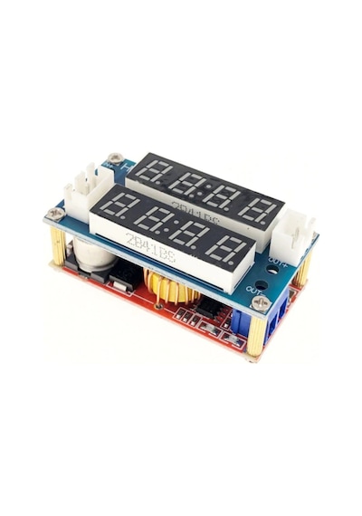Ekranlı Xl4015 5a Volt Amper Ayarlı Cc/cv Voltaj Düşürücü Modül
