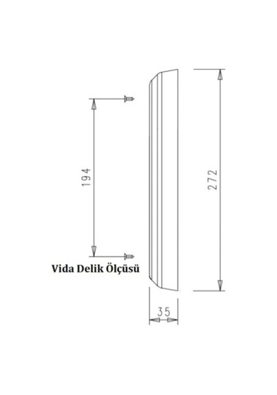 48w 12v Sıva Üstü Led Havuz Lambası - Beyaz Işık - Su Geçirmez Havuz Aydınlatma