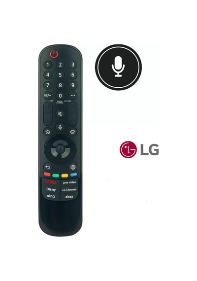 Lg İle Uyumlu Model Oled65c46la Webos Tv Kumandası-mikrofon Ve Air Mouse