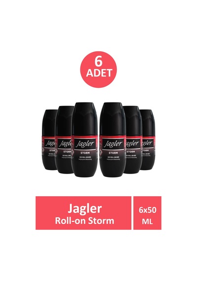 Jagler Rollon Storm 50 Ml 6 Adet