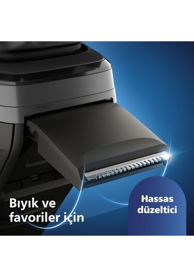 Serisi Tıraş Makinesi Sinekkaydı Tıraş Skin Iq Teknolojisi Islak Ve Kuru Kullanım Hassas Düzeltici Başlık S5887 Diğer
