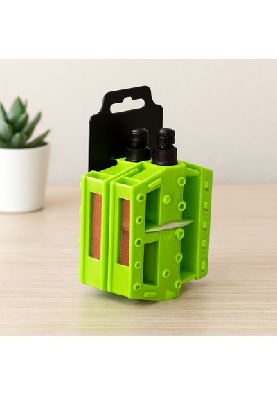 Bisiklet Pedalı 9.8x8.4 Cm 2'li, Yan Reflektörlü Çok Renkli