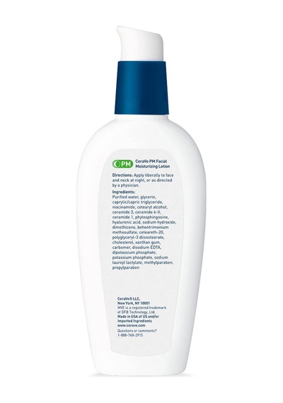 Cerave Yüz Nemlendirici Gece Losyonu 89 ML