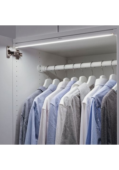 Ikea Skydrag Led'li Sensörlü Dolap Aydınlatması, Beyaz, 40 Cm