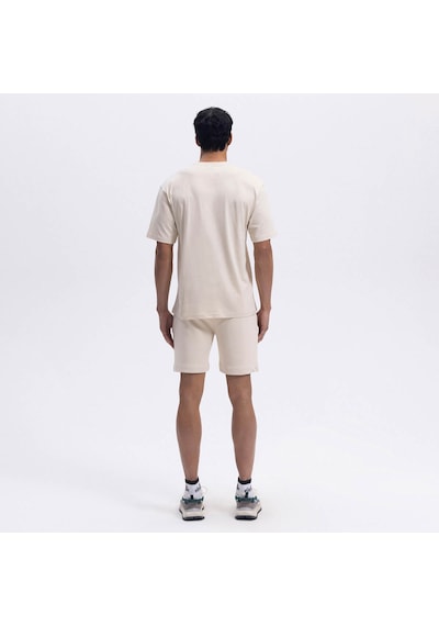 Ellesse Bisiklet Yaka Ekru Erkek T-shirt Em589 Ekru