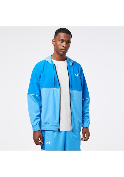 Under Armour Baseline Woven Erkek Mavi Ceket Düz 1383400 Mavi