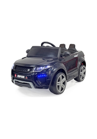 Raptor Gt 12 Volt Uzaktan Kumandalı Mp3 Bluetooth Destekli Otomatik Fren Sistemli Çocuk Akülü Araba Siyah