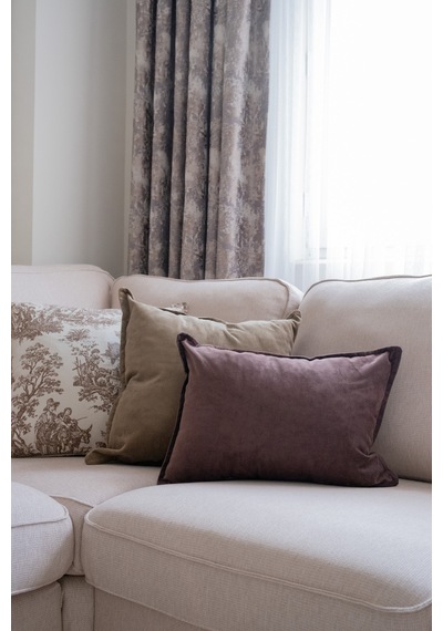 Yeşil Kadife Fitilli 50x50 Dekoratif Kırlent Kılıfı Yeşil - 695796389 Yeşil