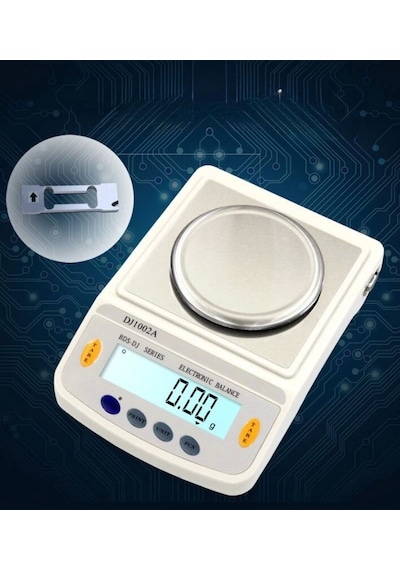 Dj602a Kefeli Hassas Terazi 3000 G Kapasiteli, 0.01 G Hassasiyetle Profesyonel Ölçüm
