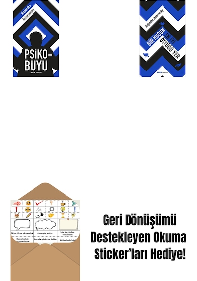 Psiko-büyü + Bir Kuşun En İyi Öttüğü Yer + Okuma Sticker'ları
