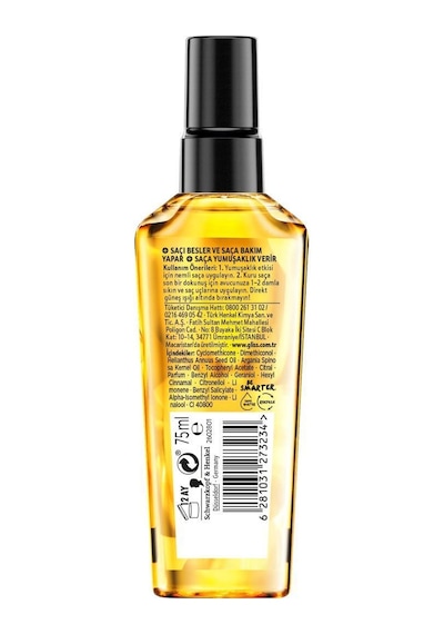 Schwarzkopf Gliss Daily Oil Elixir Saç Bakım Yağı 75 ML