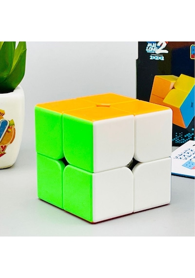 2x2 Moyu Speed Zeka Küpü Akıl Küpü Rübik Küp