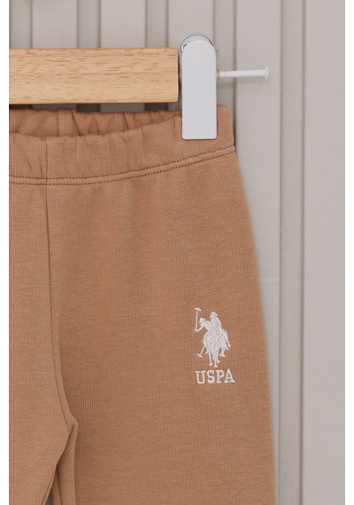 U.S. Polo Assn. Kız Bebek Krem Takım Usb2118-c-v1 Krem