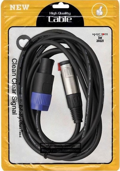 Magicvoice Ld384 Specon Erkek - Canon Dişi Çevirici 3 Metre Kablo-178643
