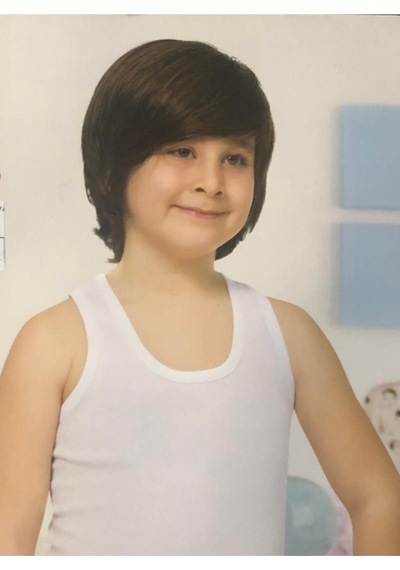 Namaldı Ribana Erkek Çocuk Siyah Pamuklu Atlet 307 Siyah SiYAH