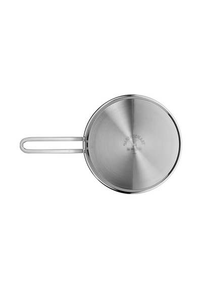 İndüksiyon Tabanlı Mini Çelik Tava, 18 Cm Boyutunda Pratik Kullanım 14 Cm