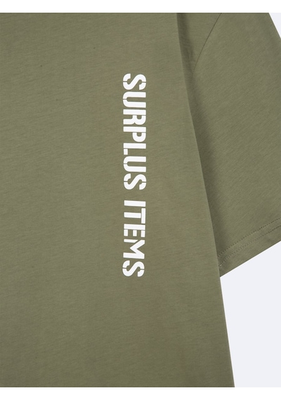 LTB Minimal Yazı Slogan Baskılı Relaxed Yeşil T-shırt