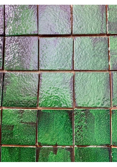 Art Mosaic Moss 10x10 El Yapımı Terracotta Seramik
