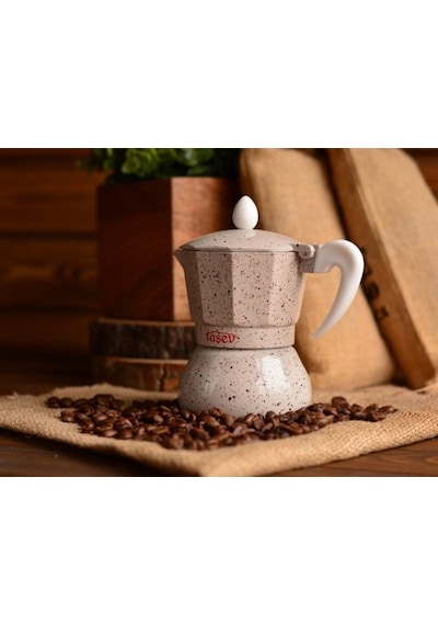 Bambum Taşev T1200 Brioni Moka Pot 3 Cup Bambum Taşev T1200 Brioni Moka Pot 3 Cup