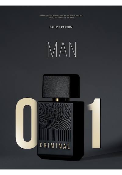 Criminal Man 01 Edp 50 ml Erkek Parfüm