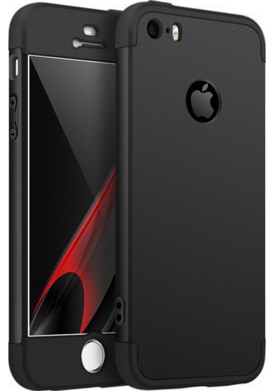 Apple Uyumlu iPhone 5 5S Kilif 3 Parçali 360 Tam Korumali Gkk Kapak 392957653