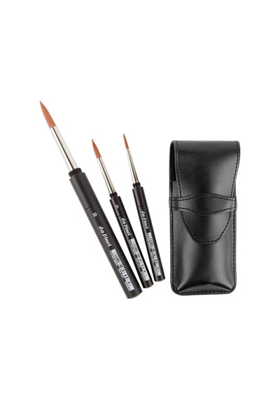 Da Vinci : Cosmotop Spin Sentetik Seyahat Sulu Boya Fırça Seti : Seri 5382-1573