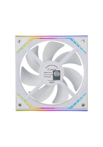 Thermalright Tl-m12w Beyaz Argb 120mm 3 Lü Kasa Fanı