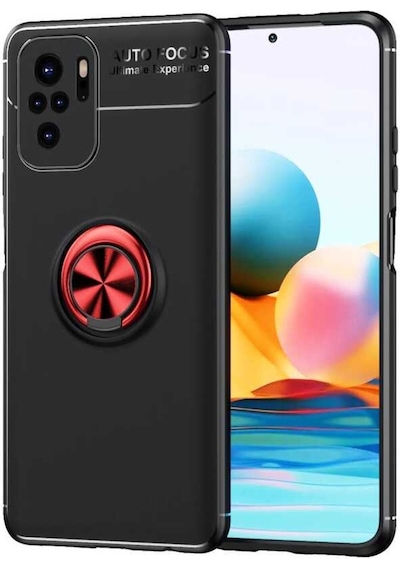 Xiaomi Redmi Note 10S Kilif Zore Ravel Yüzüklü Silikon Kilif 492419476