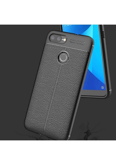 Asus Zenfone Max Plus (M1) Zb570Tl Kilif Deri Tarzi Niss Silikon 389471946