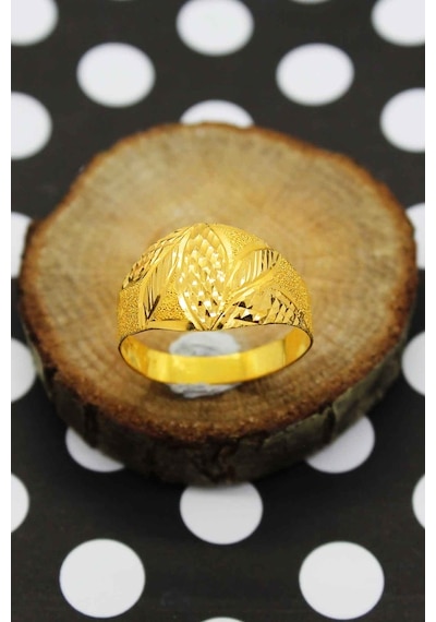 Cigold 22 Ayar Taşsız Fantezi Yüzük 27K2Yzk0283054965