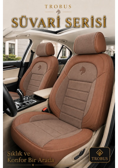 Geely Emgrand 2010-2012 Uyumlu Süvari Serisi Taba Oto Koltuk Kılıfı