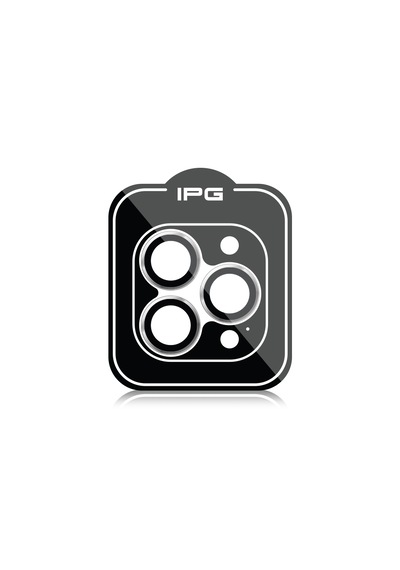 Apple Uyumlu iPhone 14 Pro / Pro Max İçin Ipg Kamera Lens Koruyucu - Uzay Gri