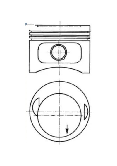 Pıston Segman 1.00 96.50mm M102 W201 W123 W124 W460 22 Pım Kolbensmıtch A1020309637/ 0026912