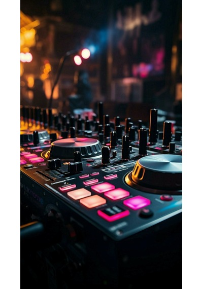 Dj Turntable V2 Ev Duvar Salon Güzellik Salonu Ofis Dükkan Dekarasyon Kanvas Tablo