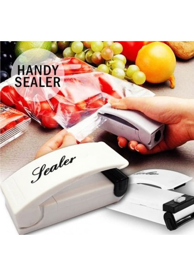 Pilli Isıtmalı Pratik Poşet Kapatıcı Handy Sealer